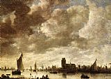 Jan van Goyen View of the Merwede before Dordrecht painting